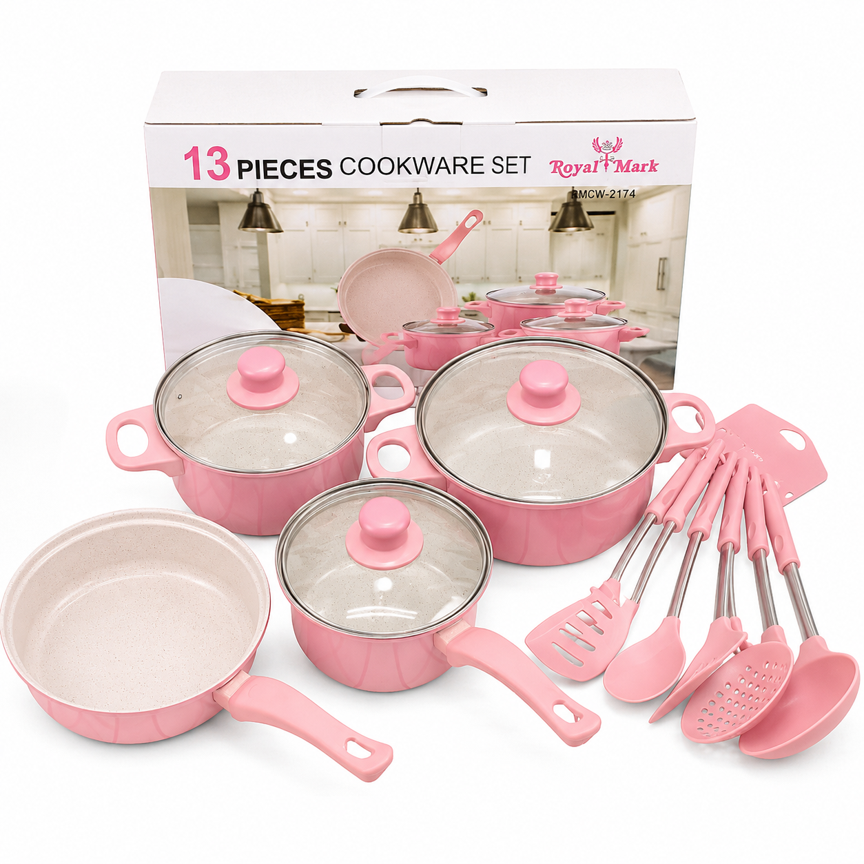 Set ollas lujo 13 piezas