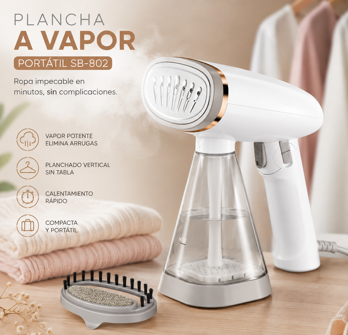 PLANCHA AL VAPOR