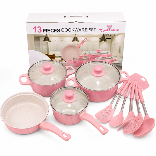 Set ollas lujo 13 piezas